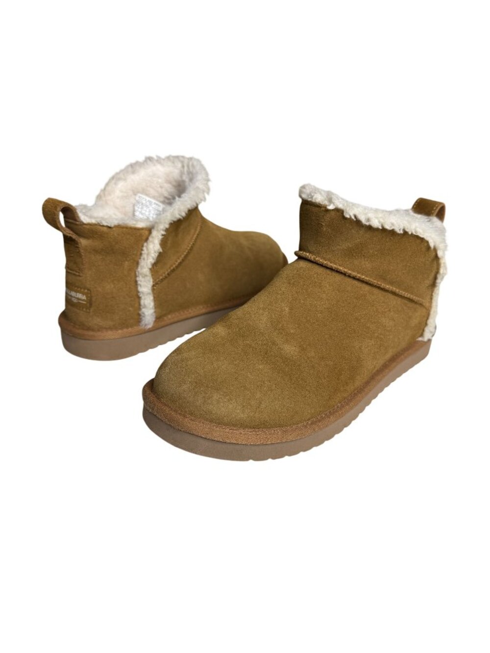 Koolaburra by UGG Womens 8 Chestnut Suede Shearling Ankle Boots Winter